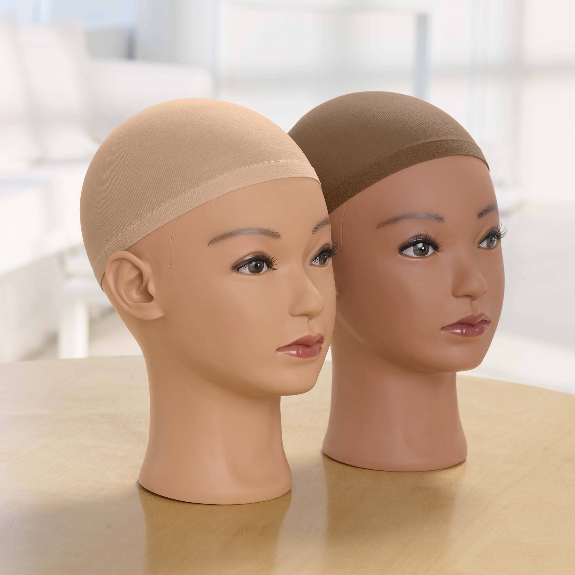 #8569 Extra Nylon Wig Liners Set of 3 available in Beige or Mocha