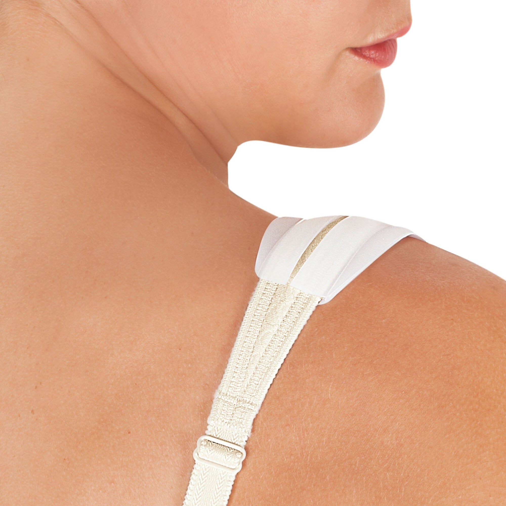 Amoena® Pair of Silicone Shoulder Pads-Easily Slips Under Your Bra Strap