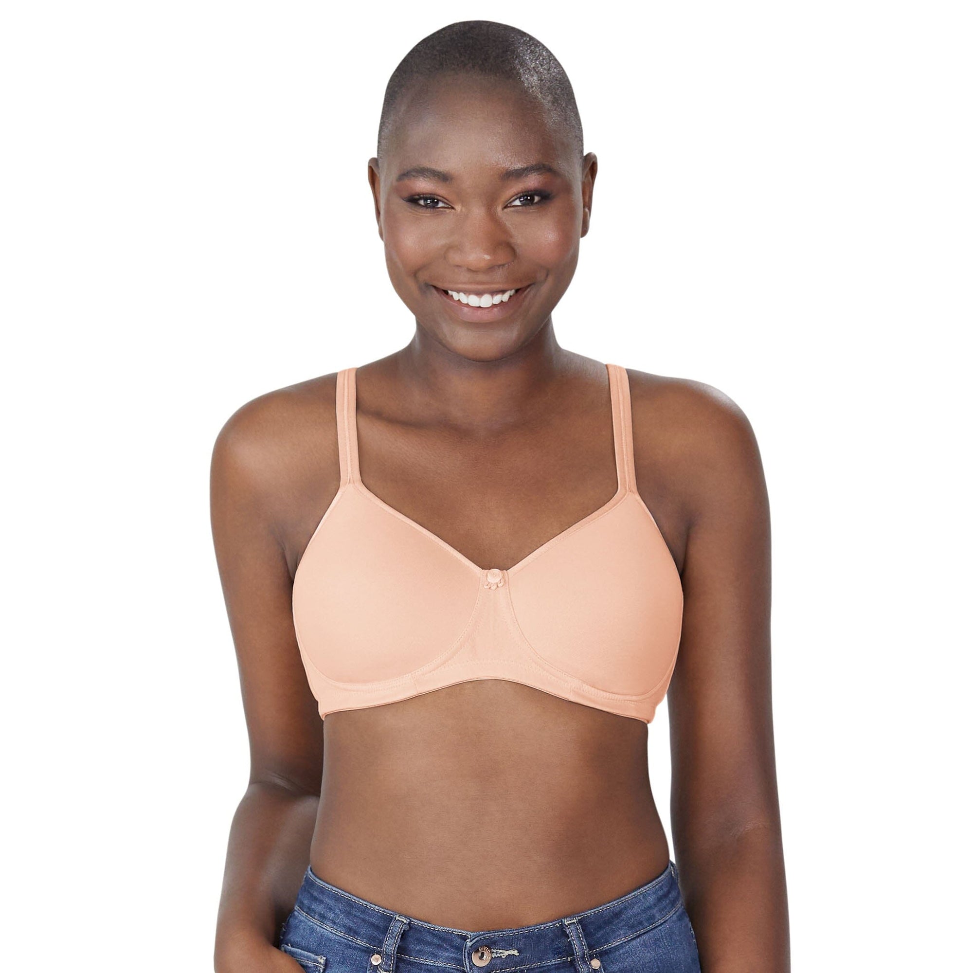 Amoena® Mara T-Shirt Especially for You Bra Shown in Rose Nude