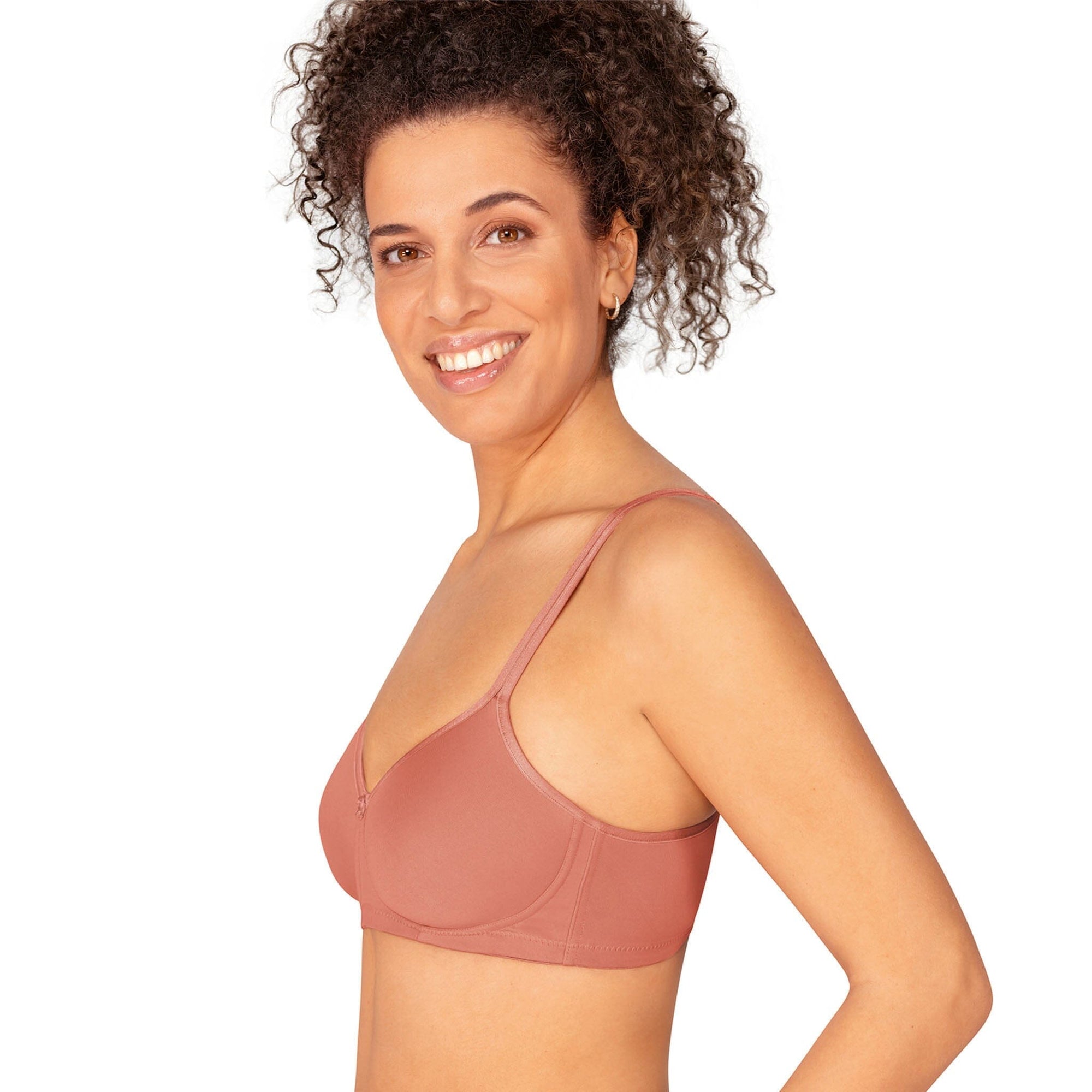 Amoena® Mara T-Shirt Especially for You Bra Shown in Faded Rose