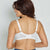 Back view #8288 Lace Camisole Especially for You Bra White/Bilateral
