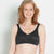 Front view #8554 All Over Lace Microfiber Pocketed Especially For You Bra Black/Right