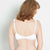Back view #8554 All Over Lace Microfiber Pocketed Especially For You Bra White/Bilateral
