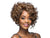Vivica A. Fox® Wig Collection - #9841 Megan-V Pian Color, Medium Dark Brown, Honey Blonde, Copper Blonde