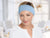 Headwear Accessories - #9267 Stretchy 3in Wide Bamboo Knit Headband in Chambray Blue