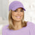 Shown in Light Orchid with Shoulder Length Straight Halo Hairpiece (#8063), in (1621) Sunkissed Blonde