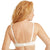 Amoena® Be Beautiful Wire-Free Bra Shown in Charming Off White-Back View