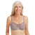 Amoena Be Amazing Wire-Free Bra Shown in Tender Taupe/Rose Kiss-Ribbon Detail