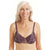 Amoena® Be Amazing Padded Wire-Free Bra Shown in Sweet Chocolate/Taupe-Ribbon Detail