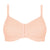 Amoena® Mara Front Closure T-Shirt Bra Shown in Rose Nude-Back View