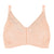 Amoena® Nancy Front Closure Bra Shown in Rose Nude-Back View