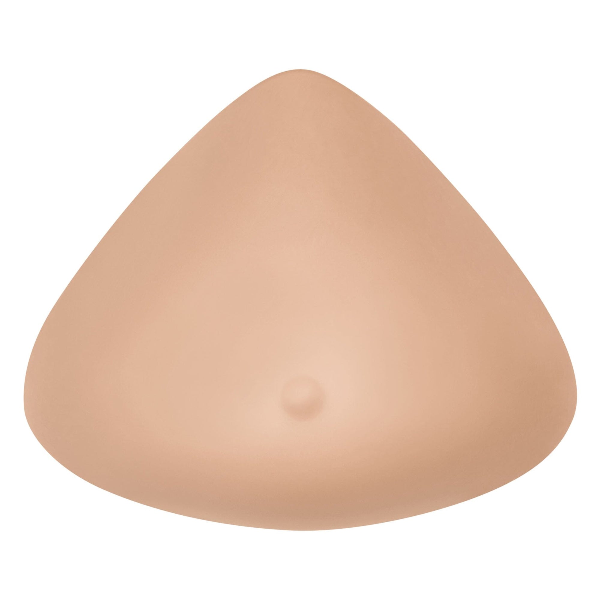 Essential Light Breast Form, shown in Ivory, front view.