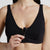 Wireless Zip Front Bra, shown in white with Hipster Panty in white (#9680)